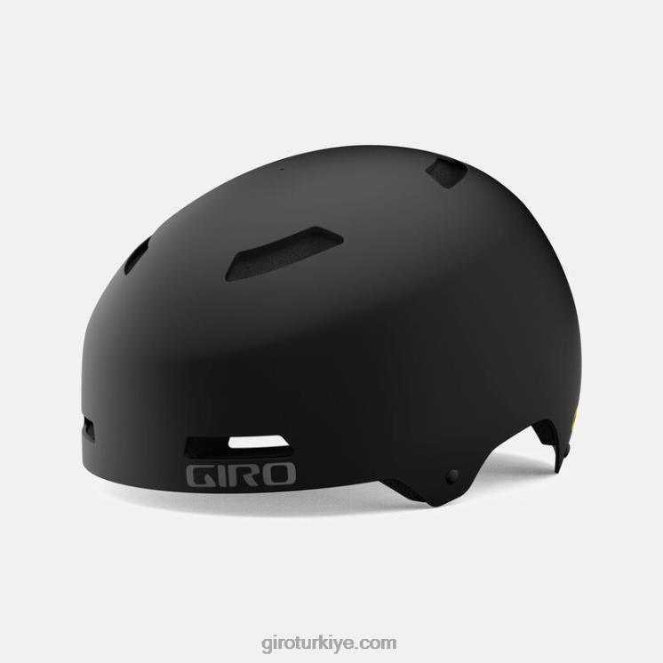 4p62r101_giro_uniseks_ceyrek_mips_kask_mat_siyah.jpg 4P62R101 Giro üniseks çeyrek mips kask mat siyah - Görsel 1
