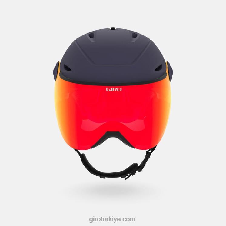 4P62R1035 Giro üniseks vue mips canlı asyalı uygun kask mat gece yarısı - Görsel 3