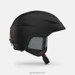 4P62R1215 Giro kadınlar solmaya mips kask mat siyah kaplan zambağı - Görsel 4
