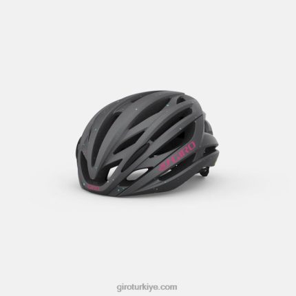 4P62R1218 Giro kadınlar seyen mips kask mat kömür mika