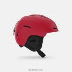4P62R1456 Giro çocuklar neo jr. mips kask mat parlak kırmızı - Görsel 4