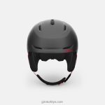 4P62R1457 Giro çocuklar neo jr. mips kask mat grafit/parlak kırmızı - Görsel 3