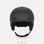 4P62R1479 Giro çocuklar neo jr. kask mat grafit/parlak kırmızı - Görsel 3
