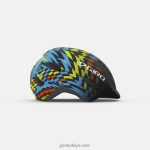 4P62R1484 Giro çocuklar dolandırıcı kask mat siyah kontrol solmaya - Görsel 3