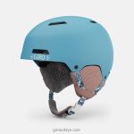 4P62R1524 Giro çocuklar ham kask mat namuk bluebalu - Görsel 2