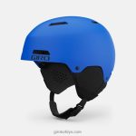 4P62R1525 Giro çocuklar ham kask mat mavi - Görsel 2