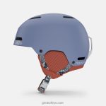 4P62R1527 Giro çocuklar ham kask namuk mor mavi/mercan