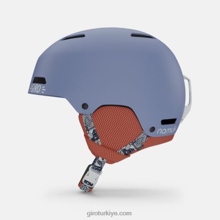 4P62R1527 Giro çocuklar ham kask namuk mor mavi/mercan