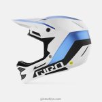 4P62R263 Giro üniseks asi küresel kask mat beyaz/ano mavi - Görsel 2