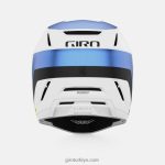 4P62R263 Giro üniseks asi küresel kask mat beyaz/ano mavi - Görsel 4