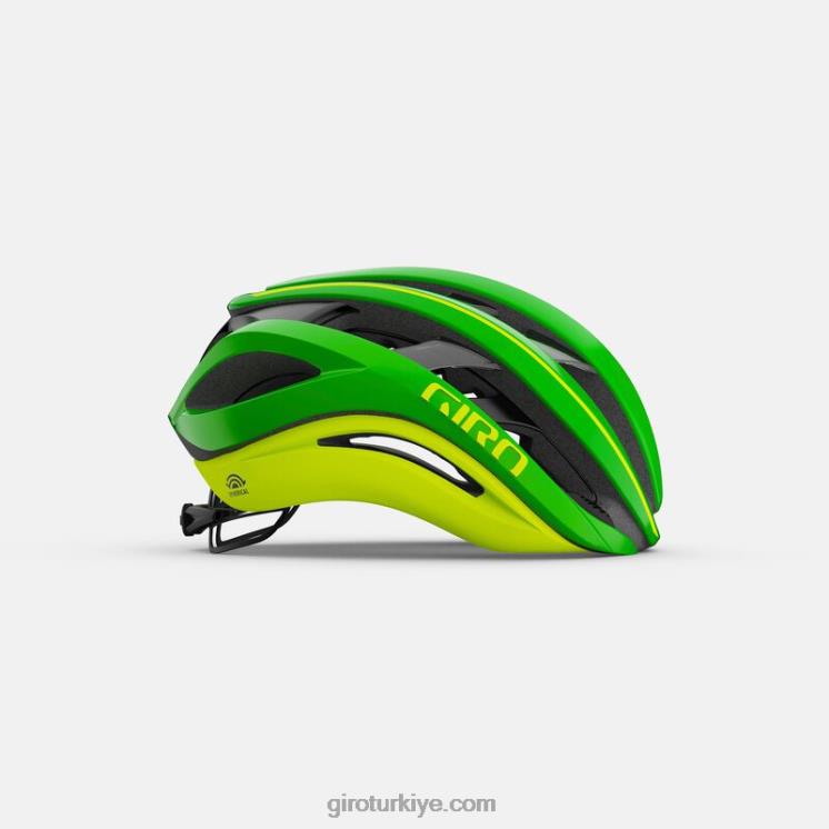 4P62R265 Giro üniseks eter küresel kask mat ano yeşil/vurgu sarı - Görsel 3