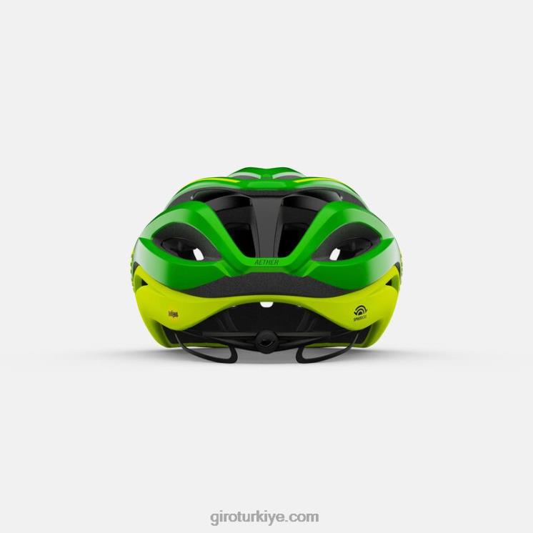 4P62R265 Giro üniseks eter küresel kask mat ano yeşil/vurgu sarı - Görsel 4