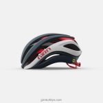 4P62R270 Giro üniseks eter küresel kask mat portaro gri/beyaz/kırmızı - Görsel 2