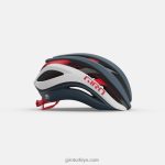 4P62R270 Giro üniseks eter küresel kask mat portaro gri/beyaz/kırmızı - Görsel 3