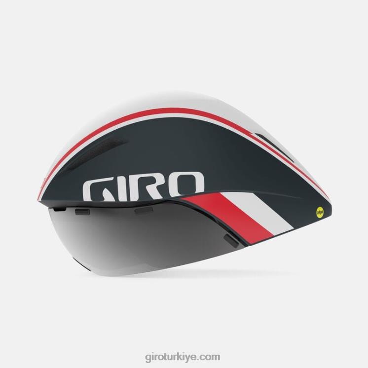 4P62R311 Giro üniseks aerohead mips kaskı mat portaro grisi/beyaz - Görsel 2