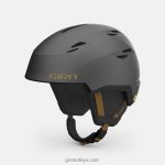 4P62R356 Giro erkekler ızgara küresel kask metalik kömür/tan - Görsel 2