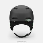 4P62R374 Giro erkekler çıkıntılı kask mat siyah bölünmüş çeşme dağ - Görsel 3