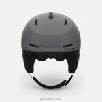 4P62R402 Giro erkekler neo mips kask mat kömür - Görsel 3