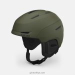 4P62R405 Giro erkekler neo mips kask mat iz yeşil - Görsel 2
