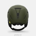 4P62R405 Giro erkekler neo mips kask mat iz yeşil - Görsel 5