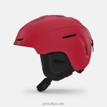4P62R407 Giro erkekler neo kask mat parlak kırmızı