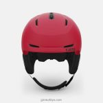 4P62R407 Giro erkekler neo kask mat parlak kırmızı - Görsel 3