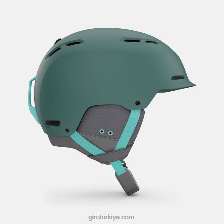 4P62R464 Giro erkekler trig mips kaskı mat gri yeşil/sır mavisi - Görsel 4