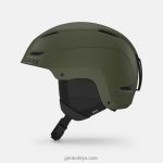 4P62R472 Giro erkekler oranlı kask mat iz yeşil