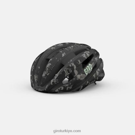 4P62R479 Giro üniseks synthe mips ii kask mat siyah yeraltı