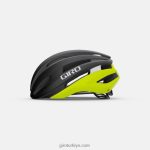 4P62R481 Giro üniseks synthe mips ii kask mat siyah/vurgulu sarı - Görsel 2