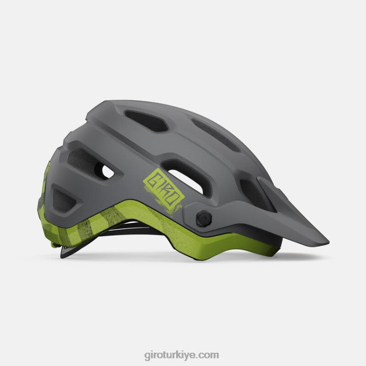 4P62R548 Giro üniseks kaynak mips kask mat metalik siyah/ano kireç - Görsel 3