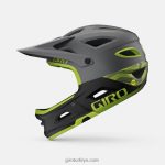 4P62R556 Giro üniseks sustalı mips kask mat metalik siyah/ano kireç - Görsel 2