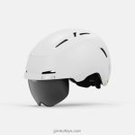 4P62R575 Giro üniseks bexley mips kask mat beyaz