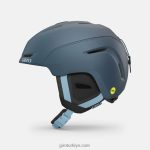 4P62R650 Giro kadınlar avera mips kask mat ano liman mavisi