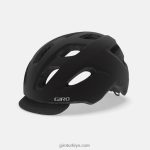 4P62R654 Giro kadınlar trella mips kask mat siyah/gümüş