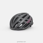 4P62R658 Giro kadınlar agilis mips kask mat kömür mika