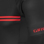 4P62R724 Giro erkekler krono spor forması siyah/kırmızı klasik şerit - Görsel 4