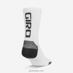 4P62R868 Giro üniseks hrc+ kavrama çorabı siyah beyaz - Görsel 2