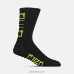 4P62R906 Giro üniseks mevsimlik merinos yünü çorap kireç dökümü