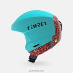 4P62R949 Giro üniseks mips kaskı dene mat buzul/çita