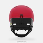 4P62R958 Giro üniseks çıkıntılı sl mips kask mat kırmızı - Görsel 5