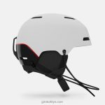 4P62R959 Giro üniseks çıkıntılı sl mips kask mat beyaz - Görsel 4