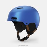 4P62R1023 Giro çocuklar ham kask mavi parçalanmış yeti - Görsel 2