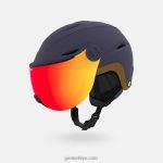 4P62R1035 Giro üniseks vue mips canlı asyalı uygun kask mat gece yarısı - Görsel 2