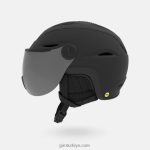 4P62R1063 Giro üniseks vue mips asyalı uygun kask mat siyah