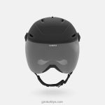 4P62R1063 Giro üniseks vue mips asyalı uygun kask mat siyah - Görsel 3
