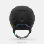 4P62R1144 Giro kadınlar envi küresel kask mat siyah krom nokta - Görsel 5