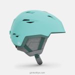 4P62R1146 Giro kadınlar envi küresel kask mat sır mavi/gri yeşil - Görsel 4