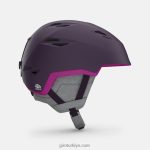 4P62R1147 Giro kadınlar envi küresel kask mat kestanesi/pembe sokak - Görsel 4
