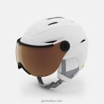 4P62R1178 Giro kadınlar essential mips canlı kask mat beyaz - Görsel 2
